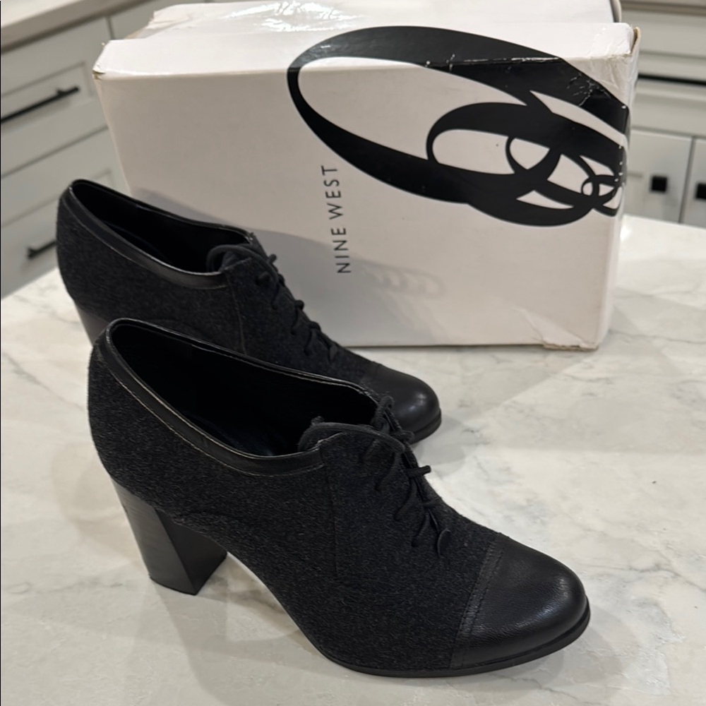 Nine West Women's Black Heeled Shoes